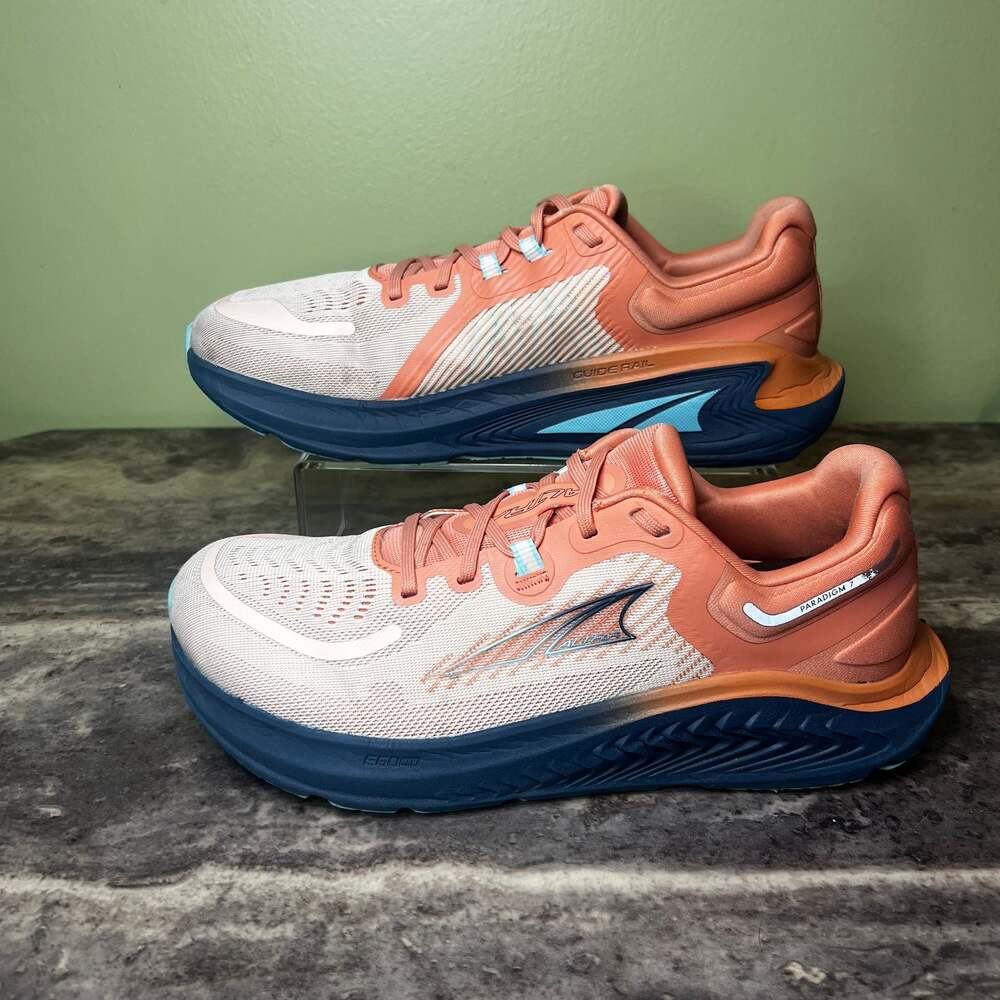 Altra Women's Athletic Shoes in Coral and Navy